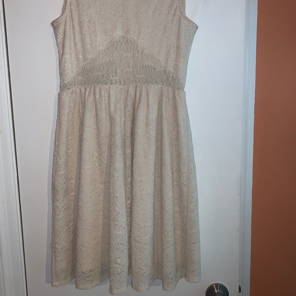Cream Dress - Picture 2 of 3